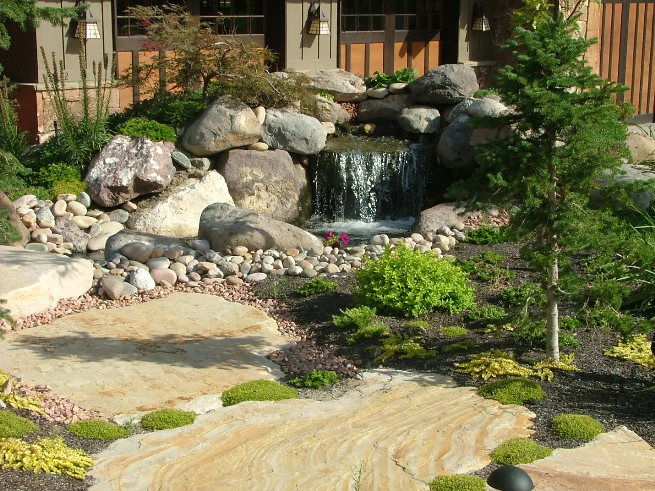 Professional landscaping maintenance